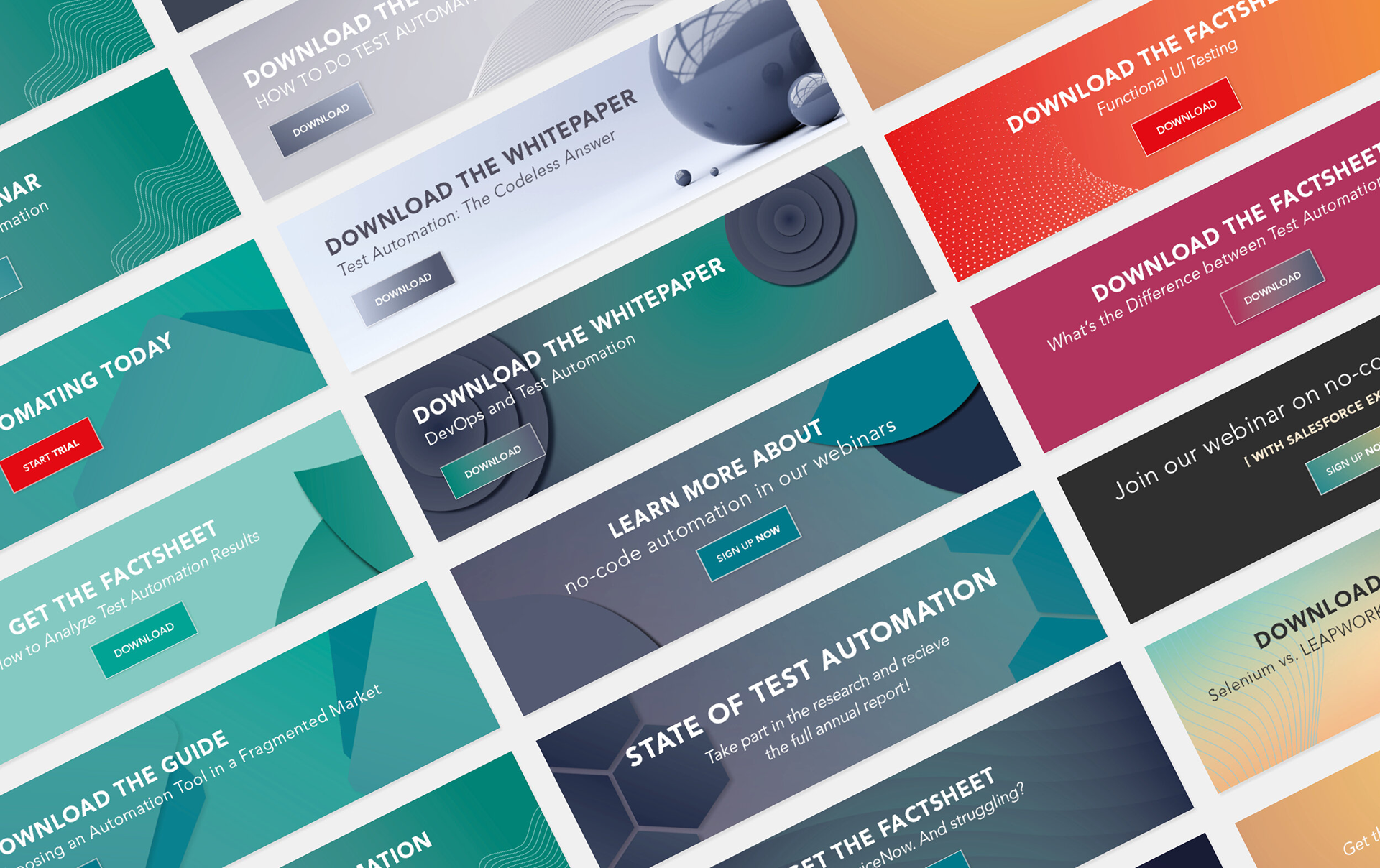 Leapwork print and promo